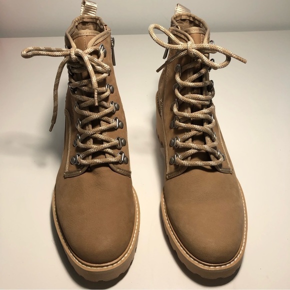 NEW Dolce Vita Utilitarian Huey Hiking Boot in Mushroom Nubuck size 10 - Picture 7 of 15
